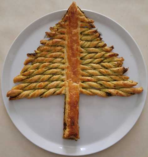 Sapin feuilleté au pesto