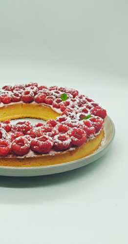 Tarte aux framboises de Cyril Lignac et Benoît Couvrand