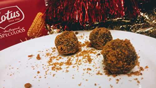 Truffes aux speculoos