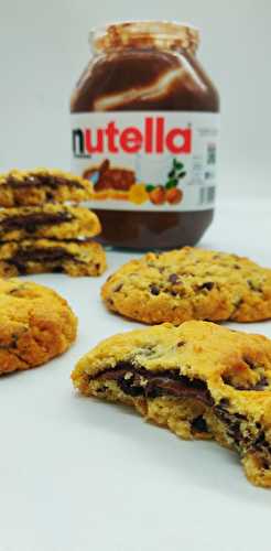 Cookies fourrés au nutella