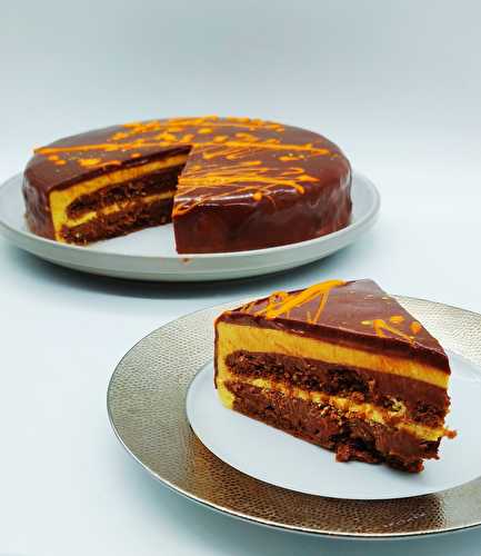 Entremets passion chocolat