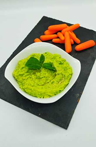 Houmous de petits pois