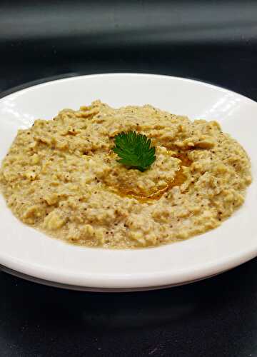 Baba ganoush (caviar d’aubergines libanais)