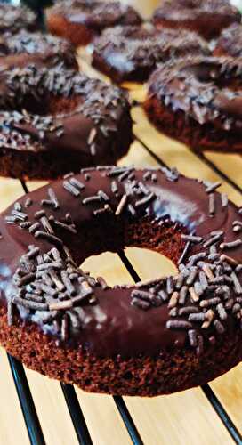 Donuts au four tout chocolat