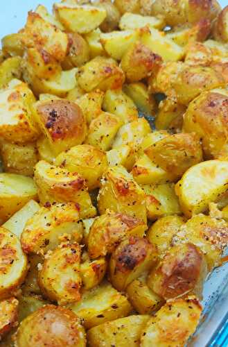 Pommes de terre nouvelles rôties au parmesan