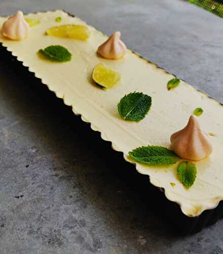 Cheesecake menthe/citron vert