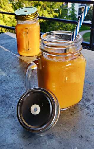 Smoothie melon mangue