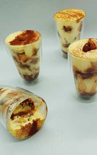 Tiramisu banane nutella