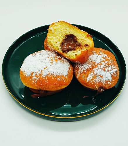 Beignets fourrés au nutella