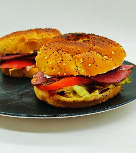 Bagel au pastrami