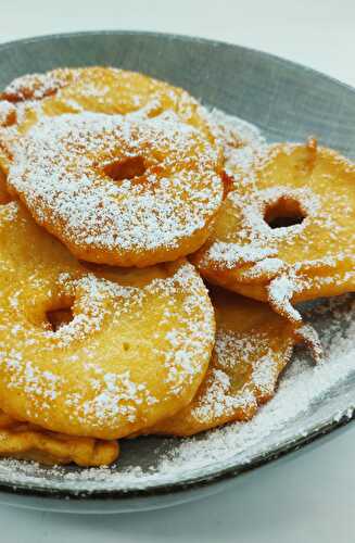 Beignets aux pommes de Cyril Lignac