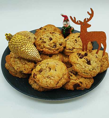 Cookies cannelle et pépites de chocolat