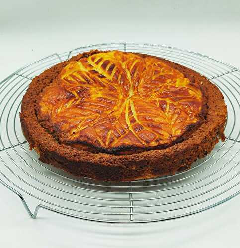 Galette des rois frangipane noix de pécan-sirop d’érable