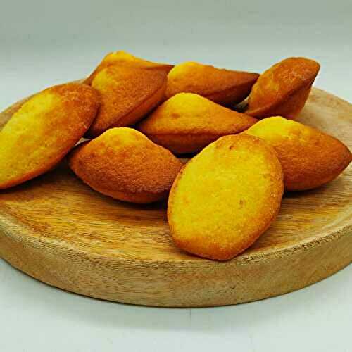 Madeleines orange et miel de Cyril Lignac