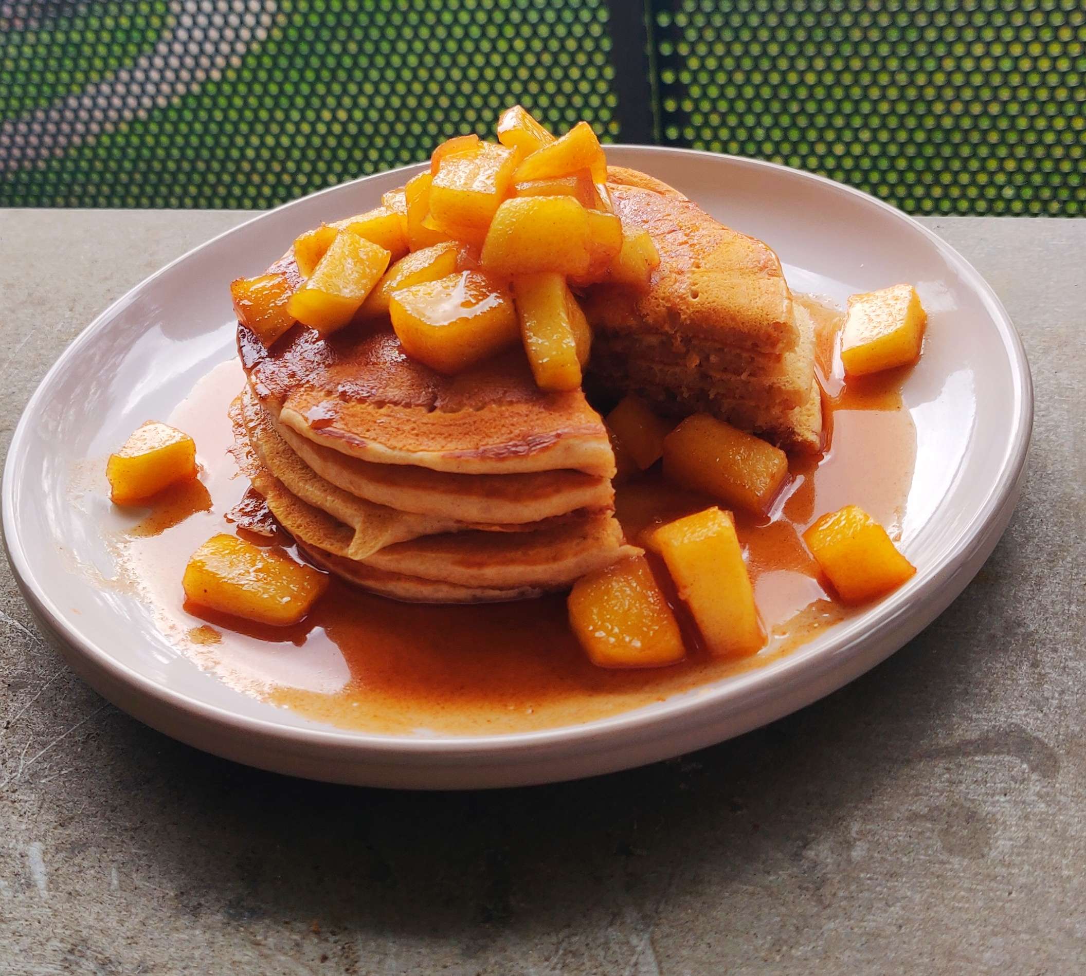 Pancakes pommes cannelle