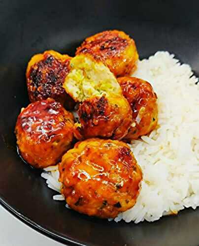 Tsukune aux poireaux