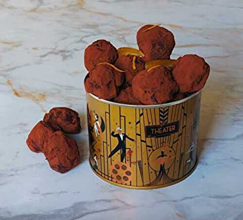 Truffes orange chocolat