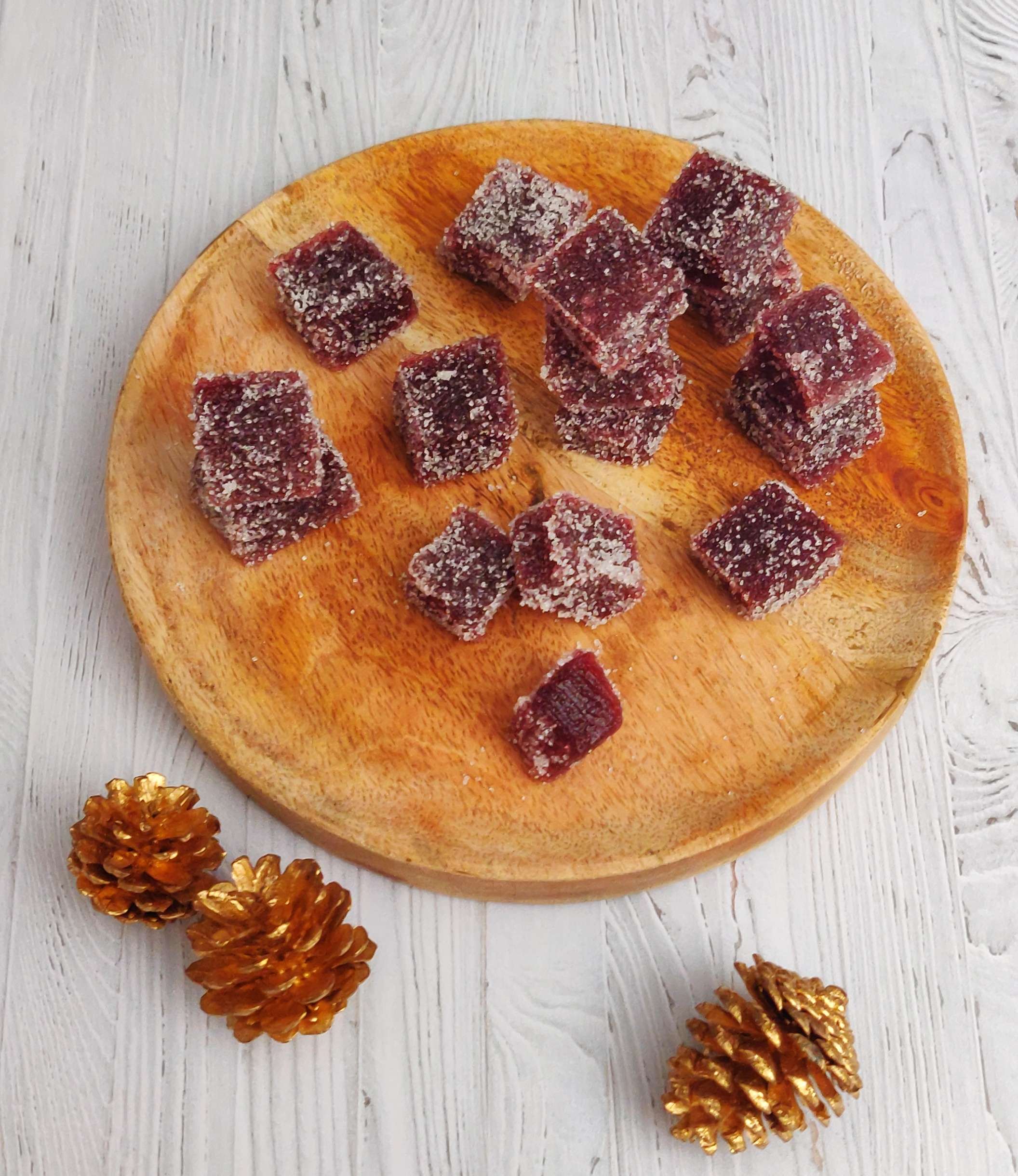 Pâtes de fruits à la framboise