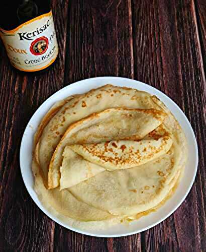 Crêpes au cidre