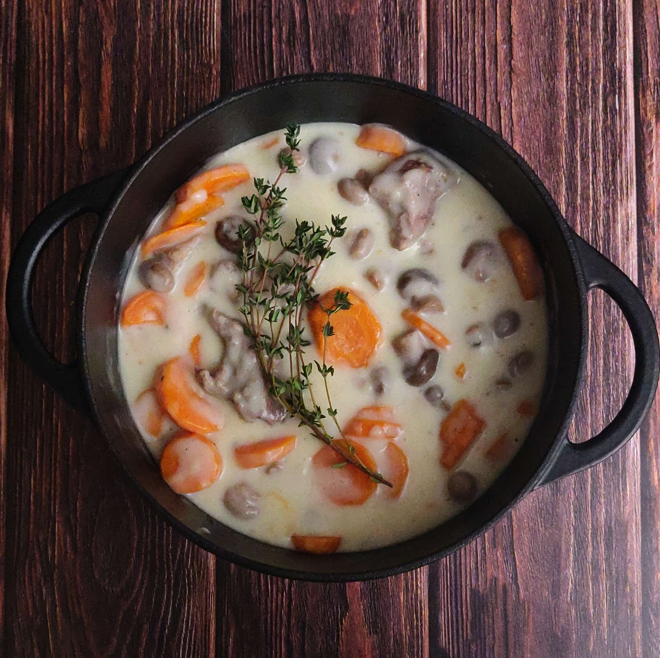 Blanquette de veau de ma maman (ou presque)