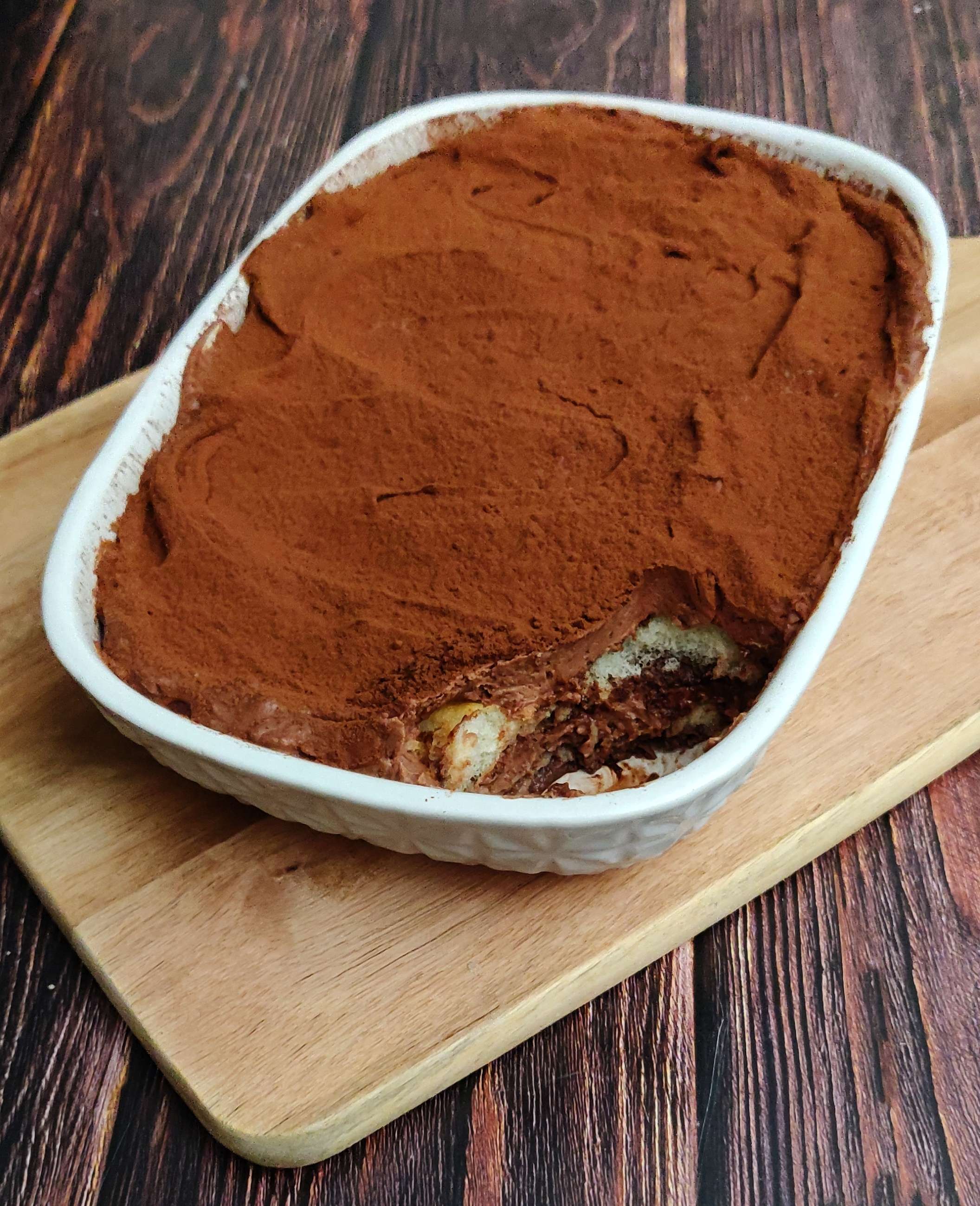 Tiramisu tout chocolat