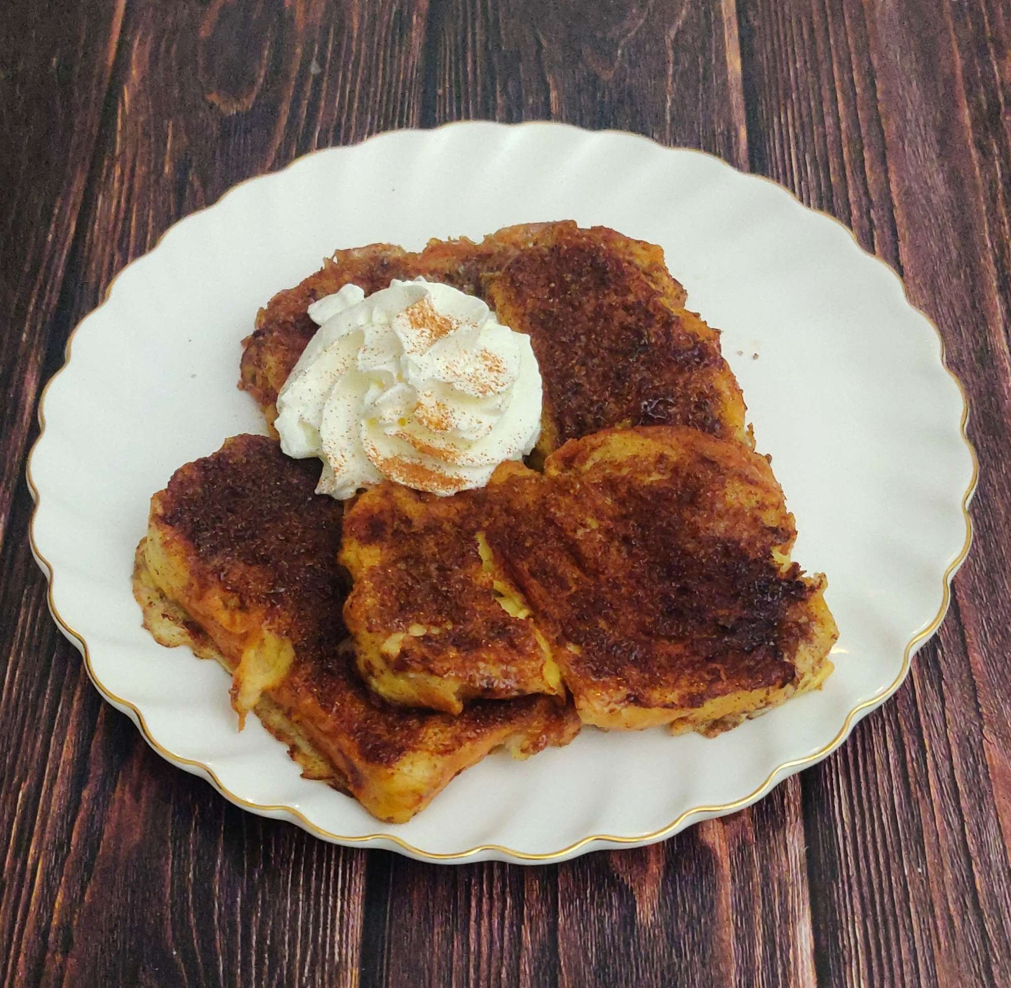 Pain perdu à la cannelle