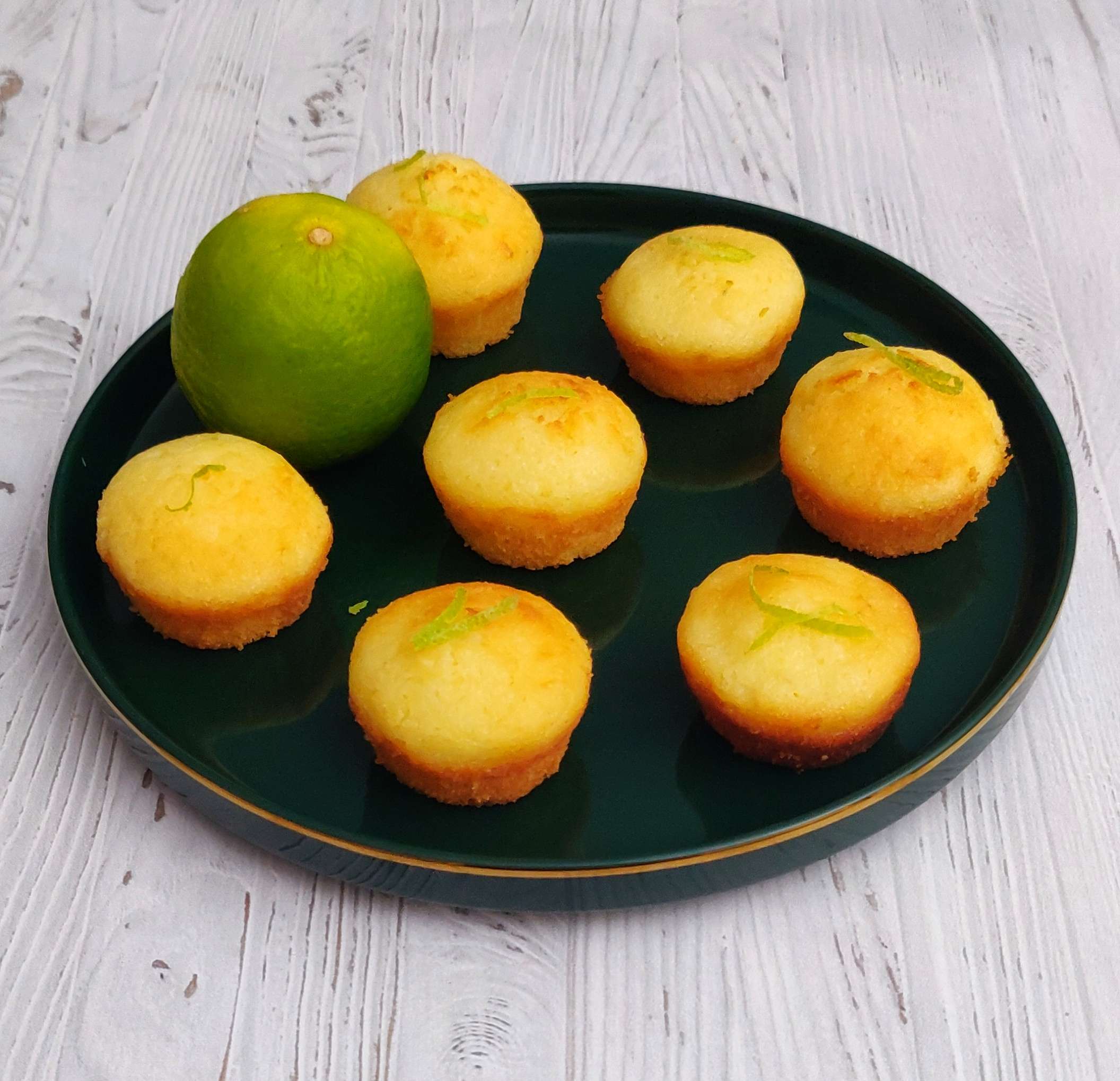 Petits gâteaux au citron vert