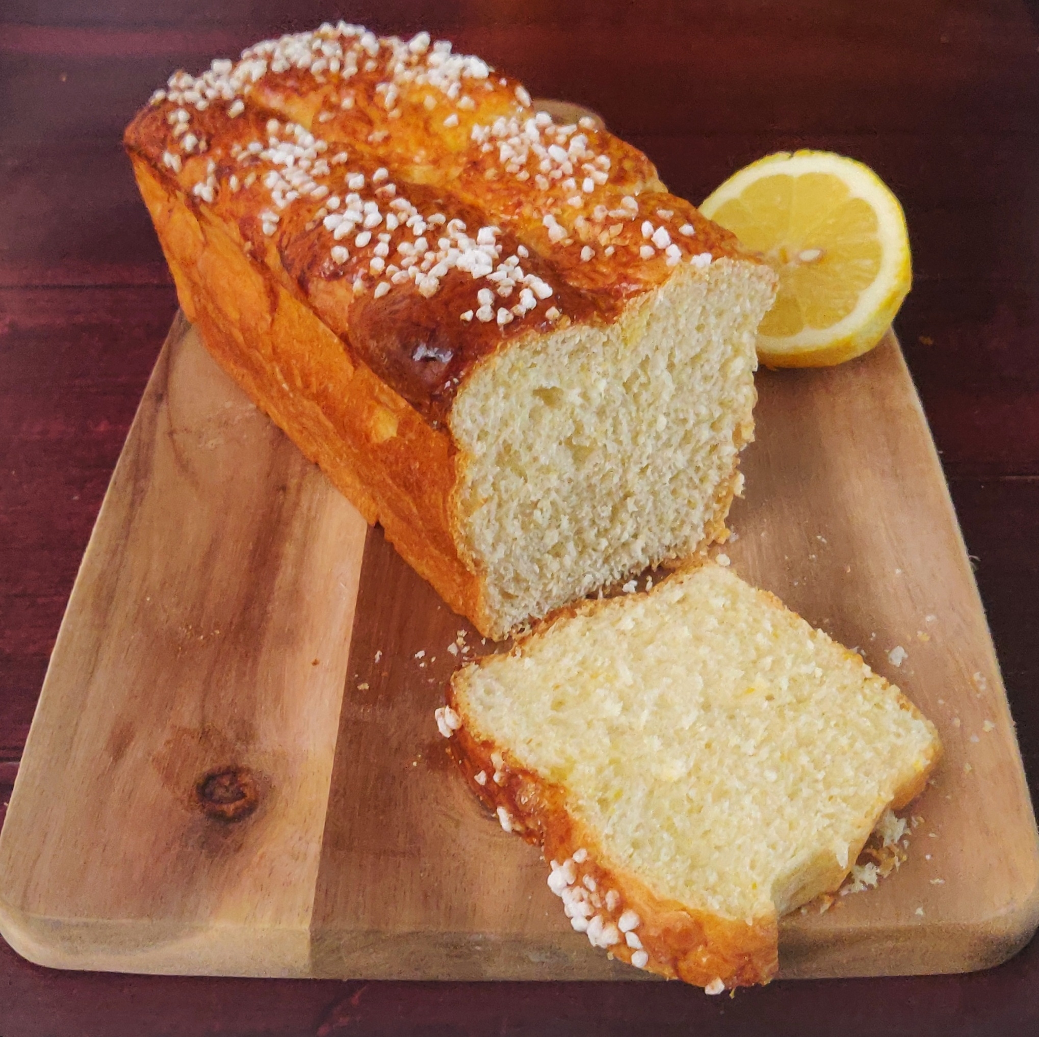 Brioche au citron