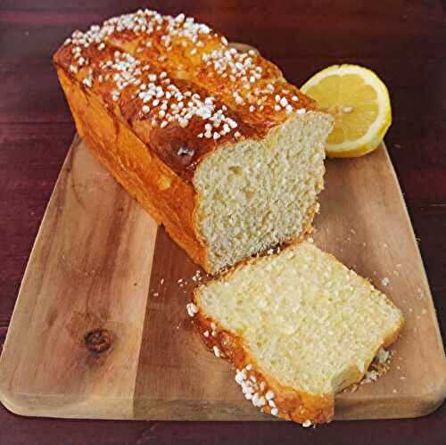Brioche au citron