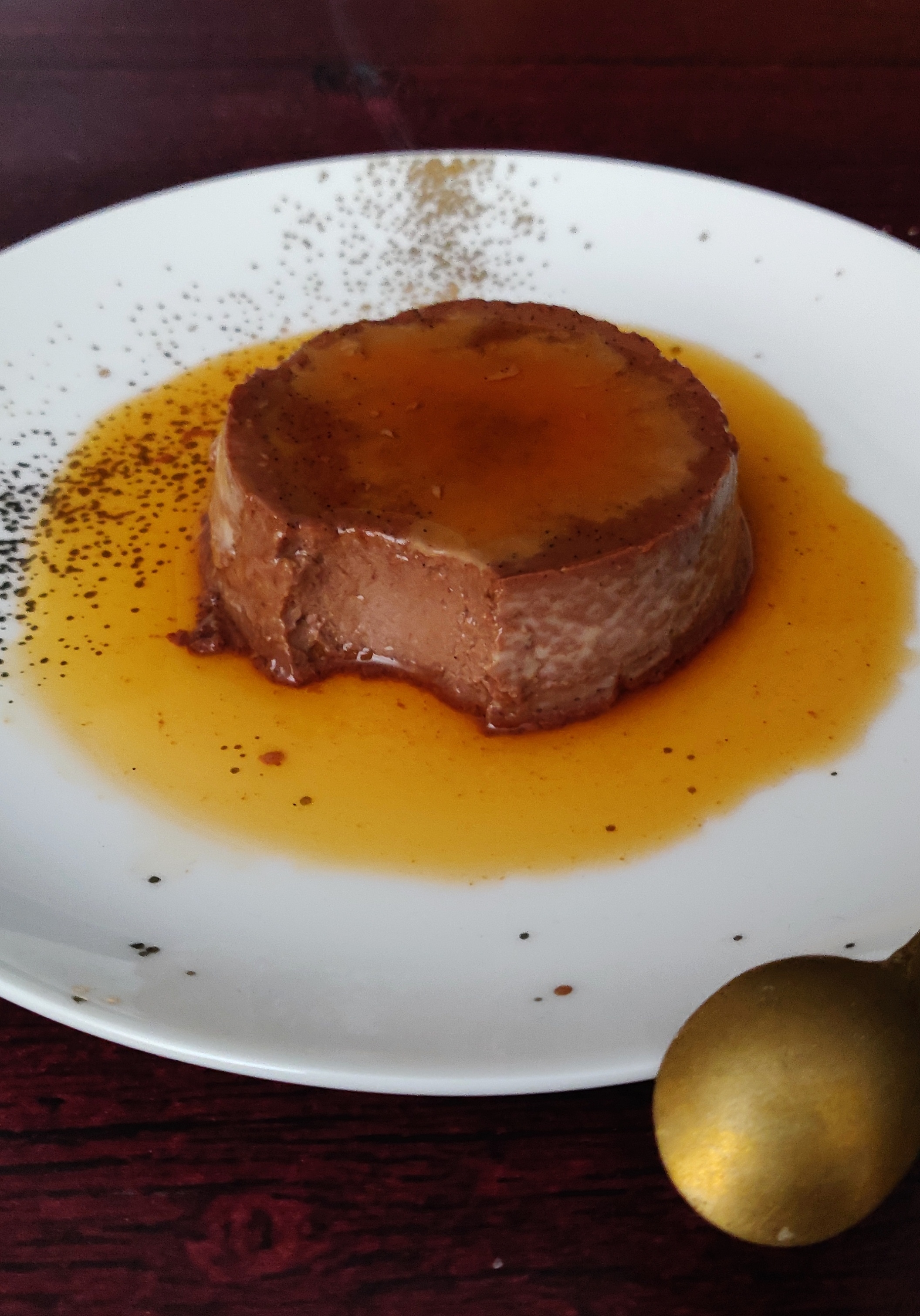 Crèmes caramel au chocolat de C. Felder