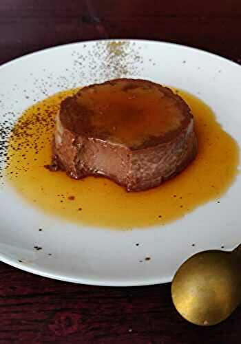 Crèmes caramel au chocolat de C. Felder