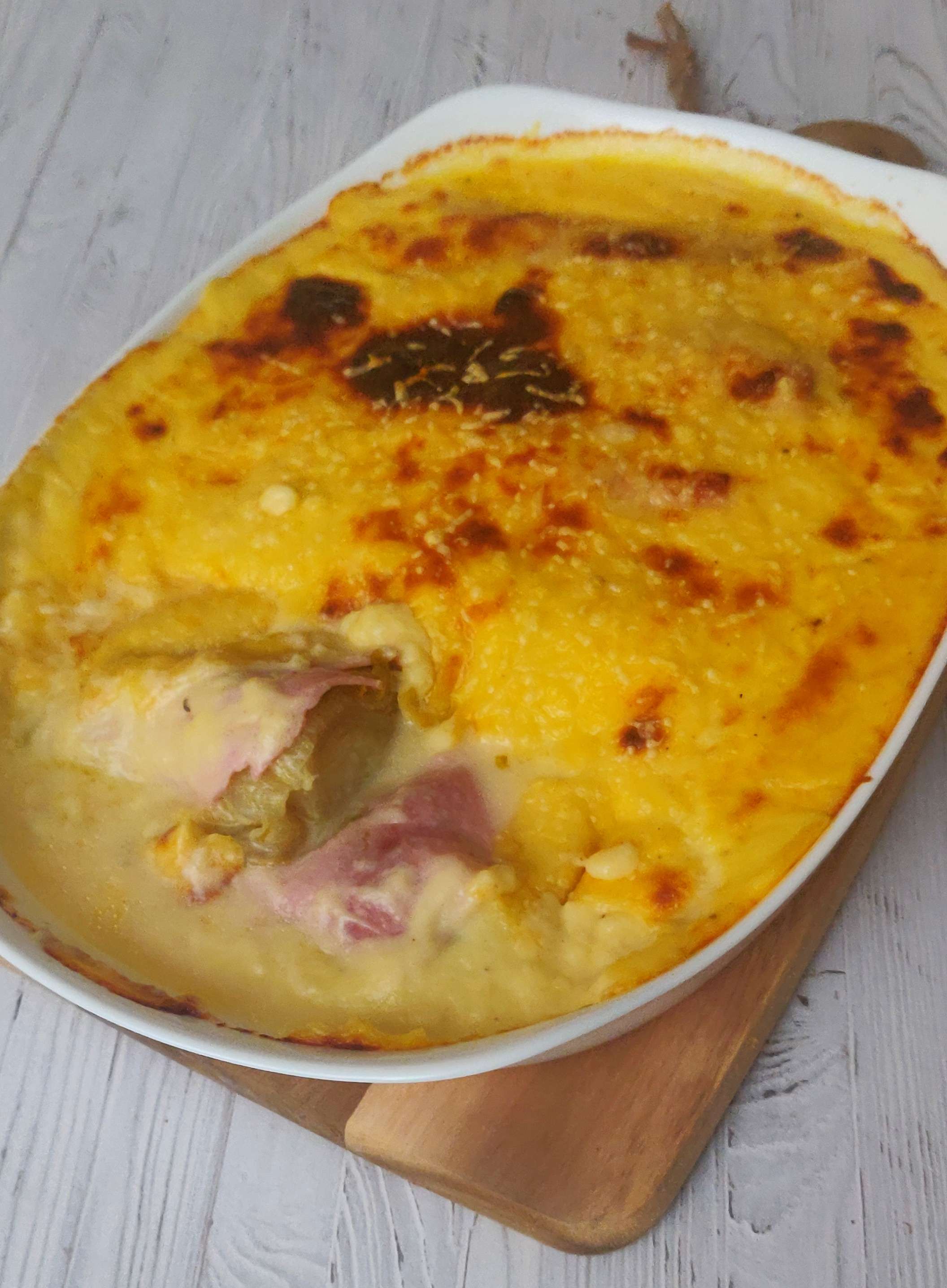Endives au jambon