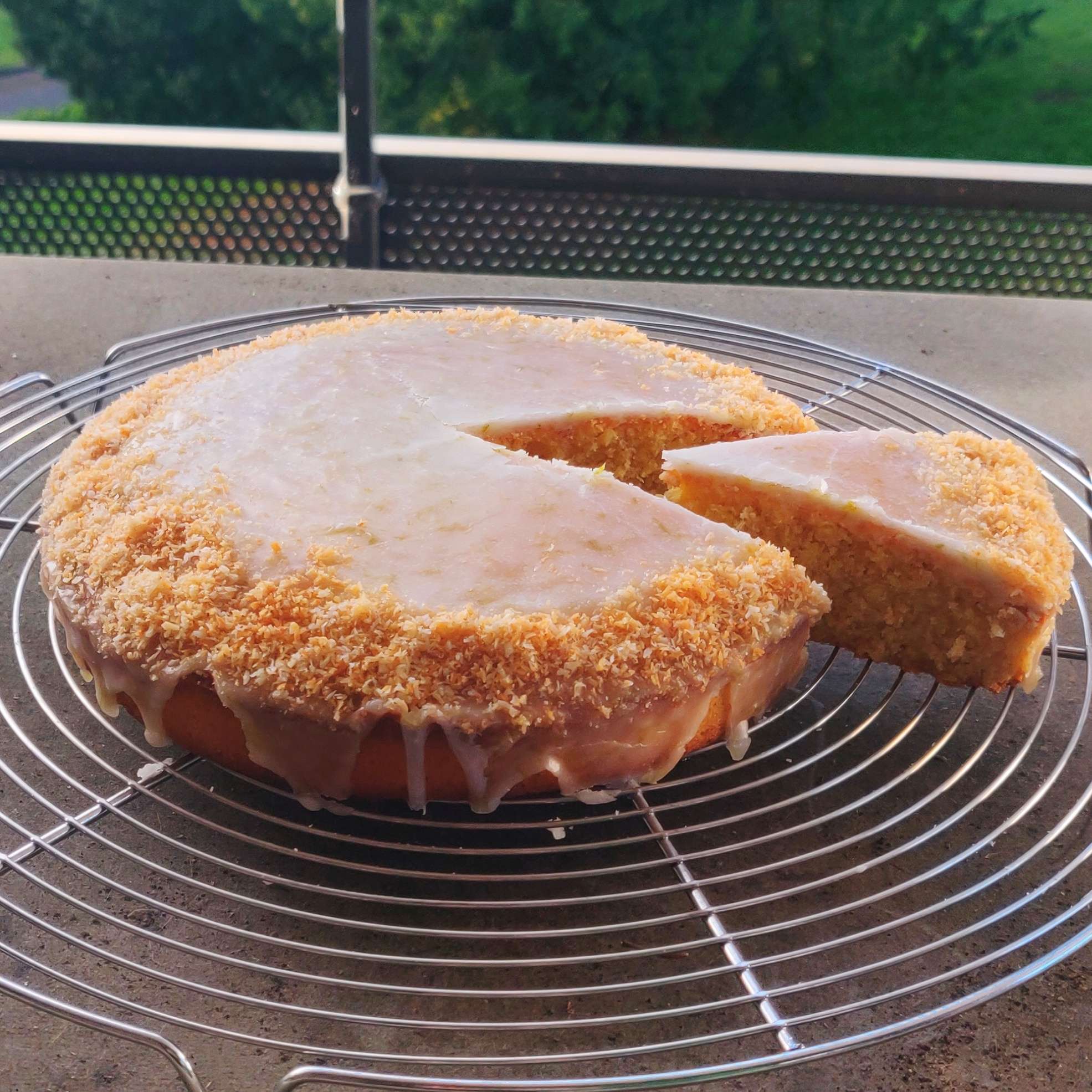 Gâteau coco citron vert