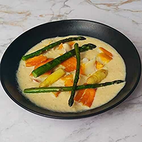 Haddock aux asperges