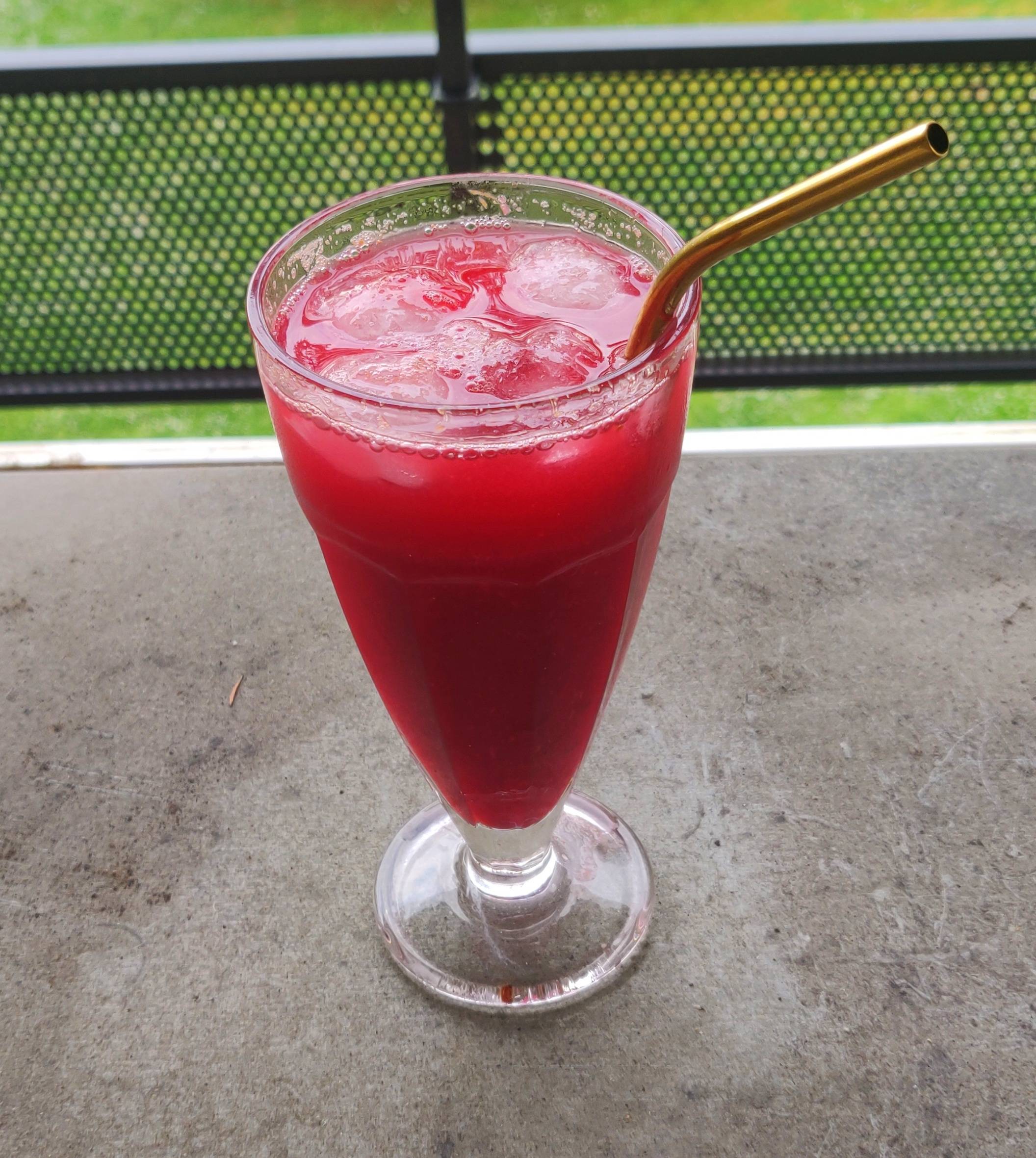 Mocktail ananas griotte