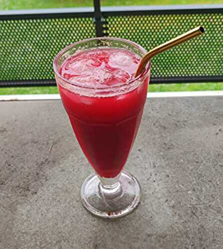 Mocktail ananas griotte
