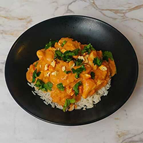 Poulet au curry madras