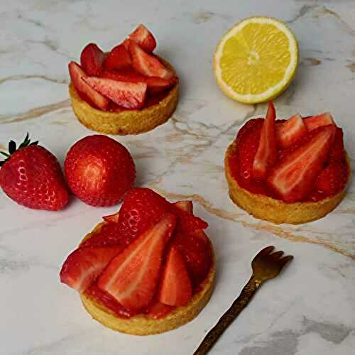 Tartelettes fraise citron