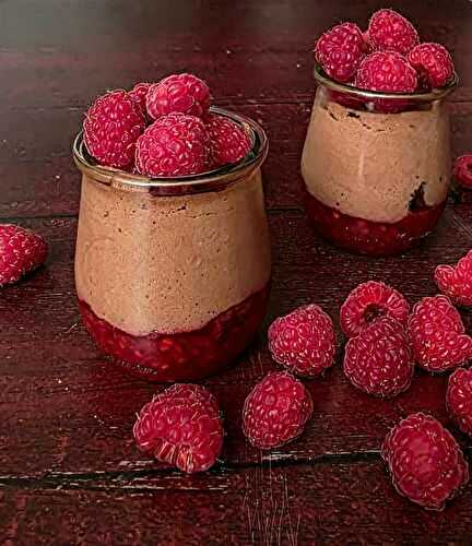 Mousse chocolat framboise