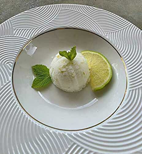 Sorbet mojito