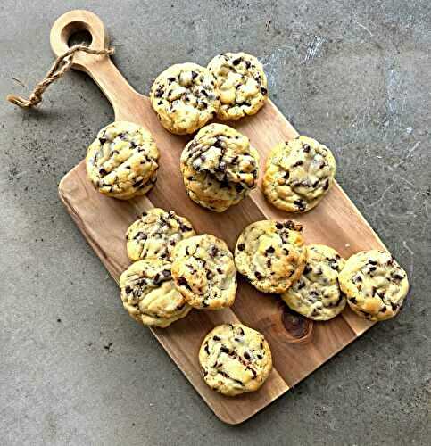 Cookies aux pépites de chocolat ultra moelleux