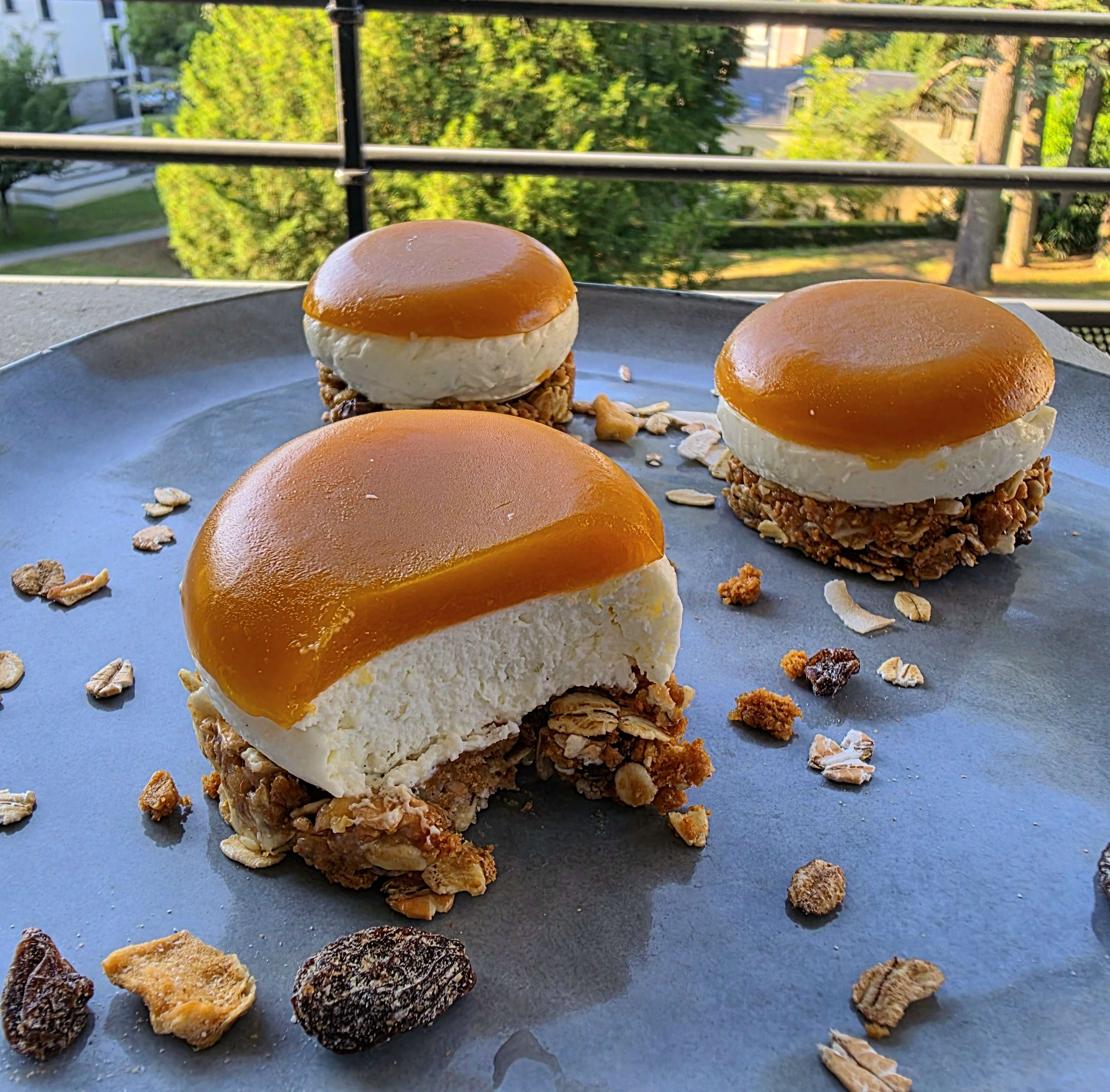 Cheesecake mangue passion de Carl Marletti