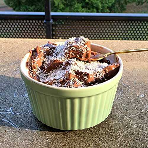 Crèmes fondantes au chocolat
