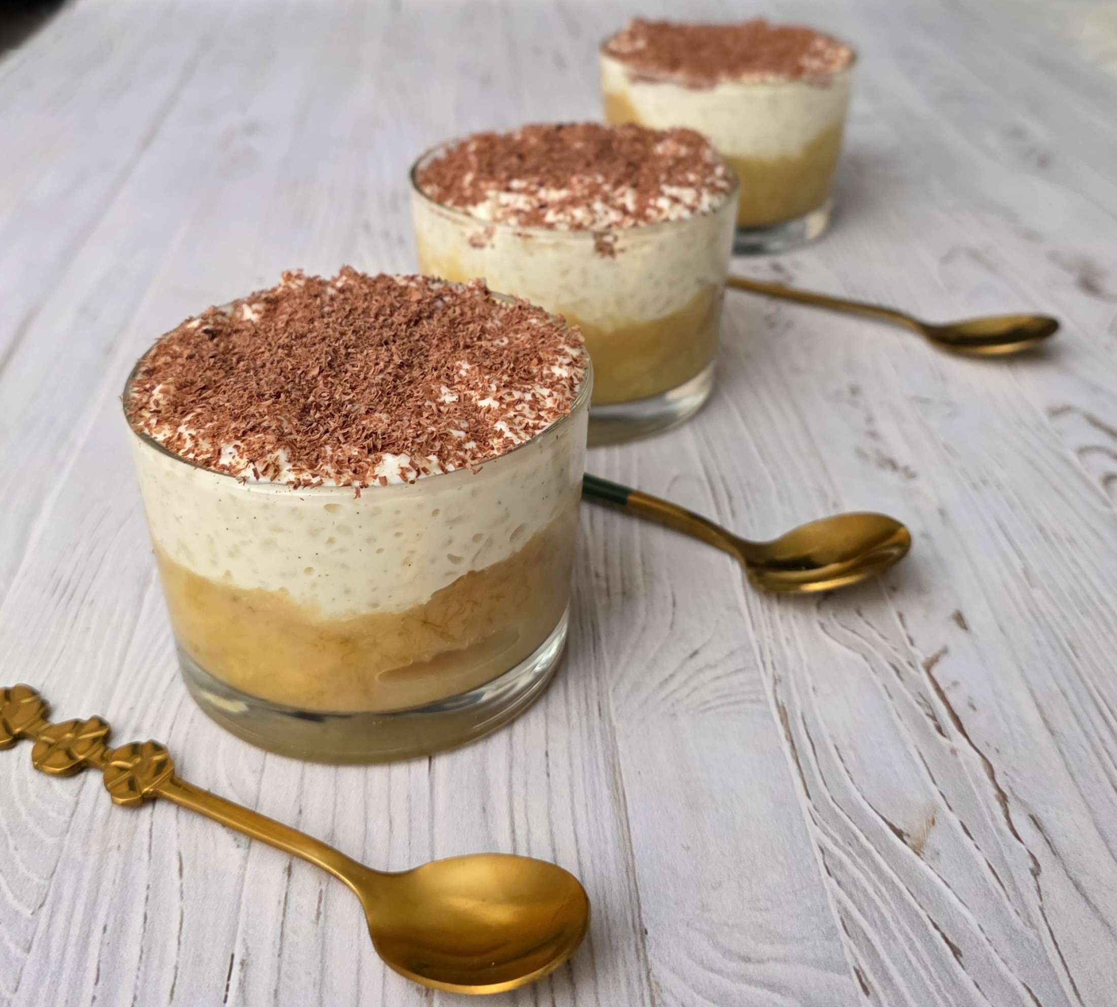 Riz au lait aux bananes flambées de Yann Couvreur