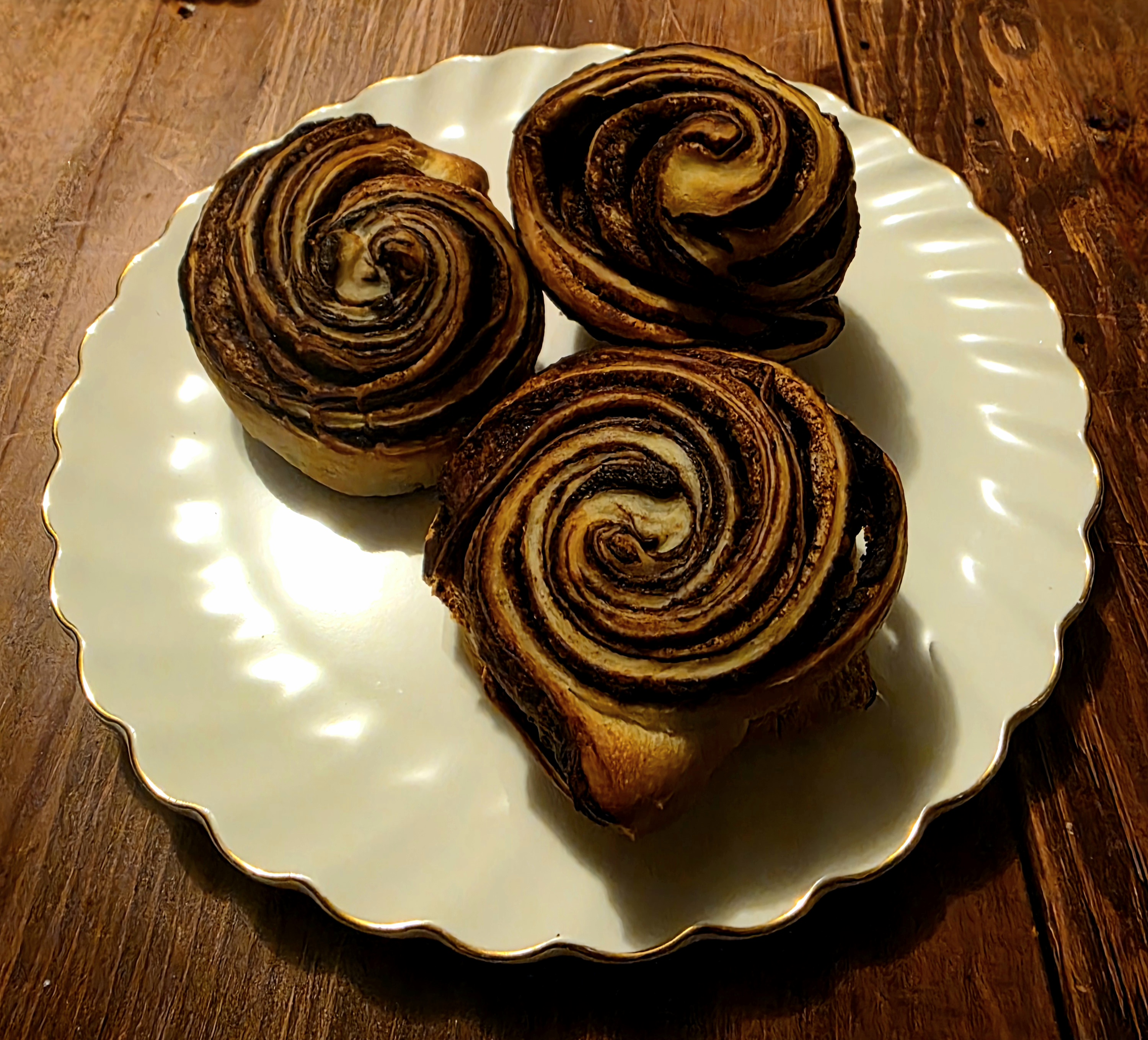 Brioches tourbillon au chocolat