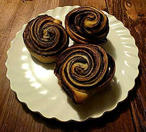 Brioches tourbillon au chocolat