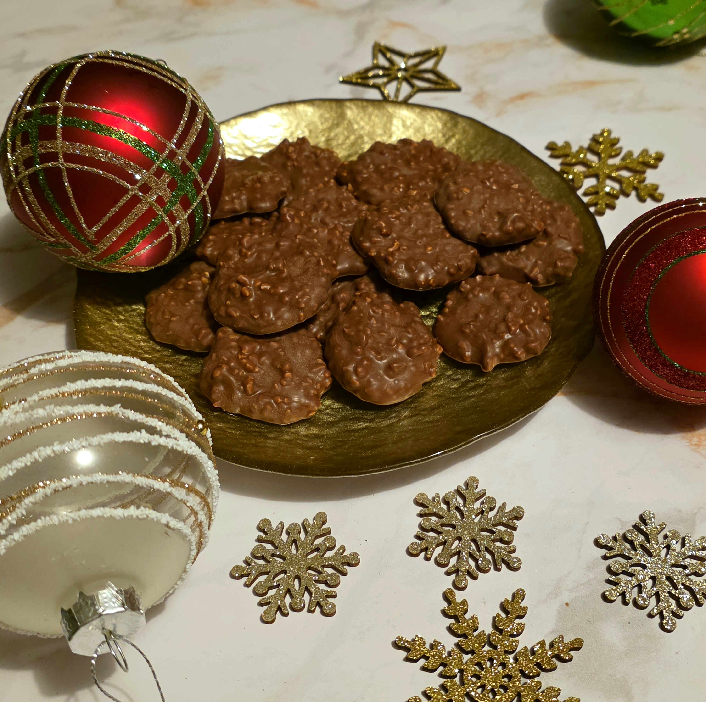 Palets chocolat au lait & éclats d’amandes