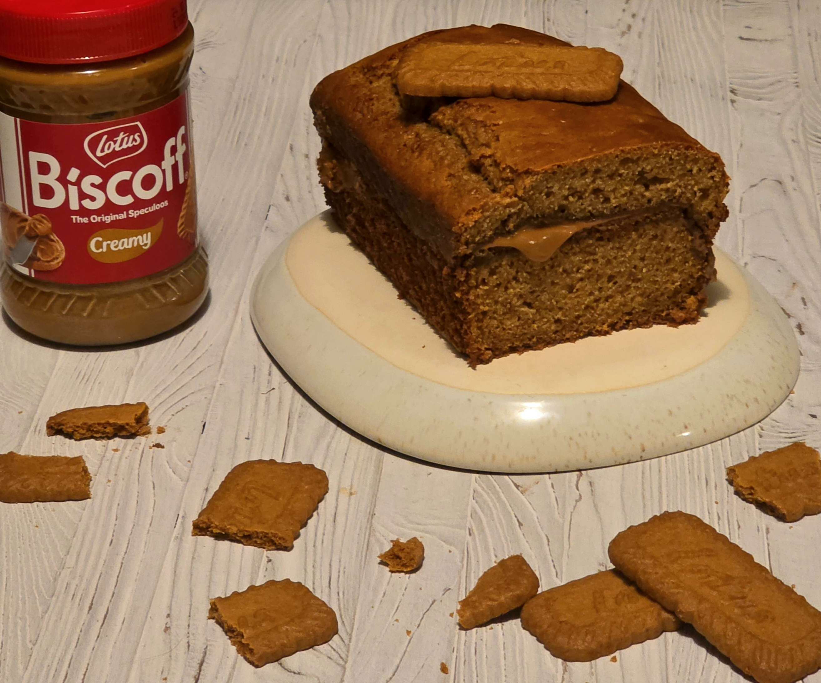 Cake au spéculoos