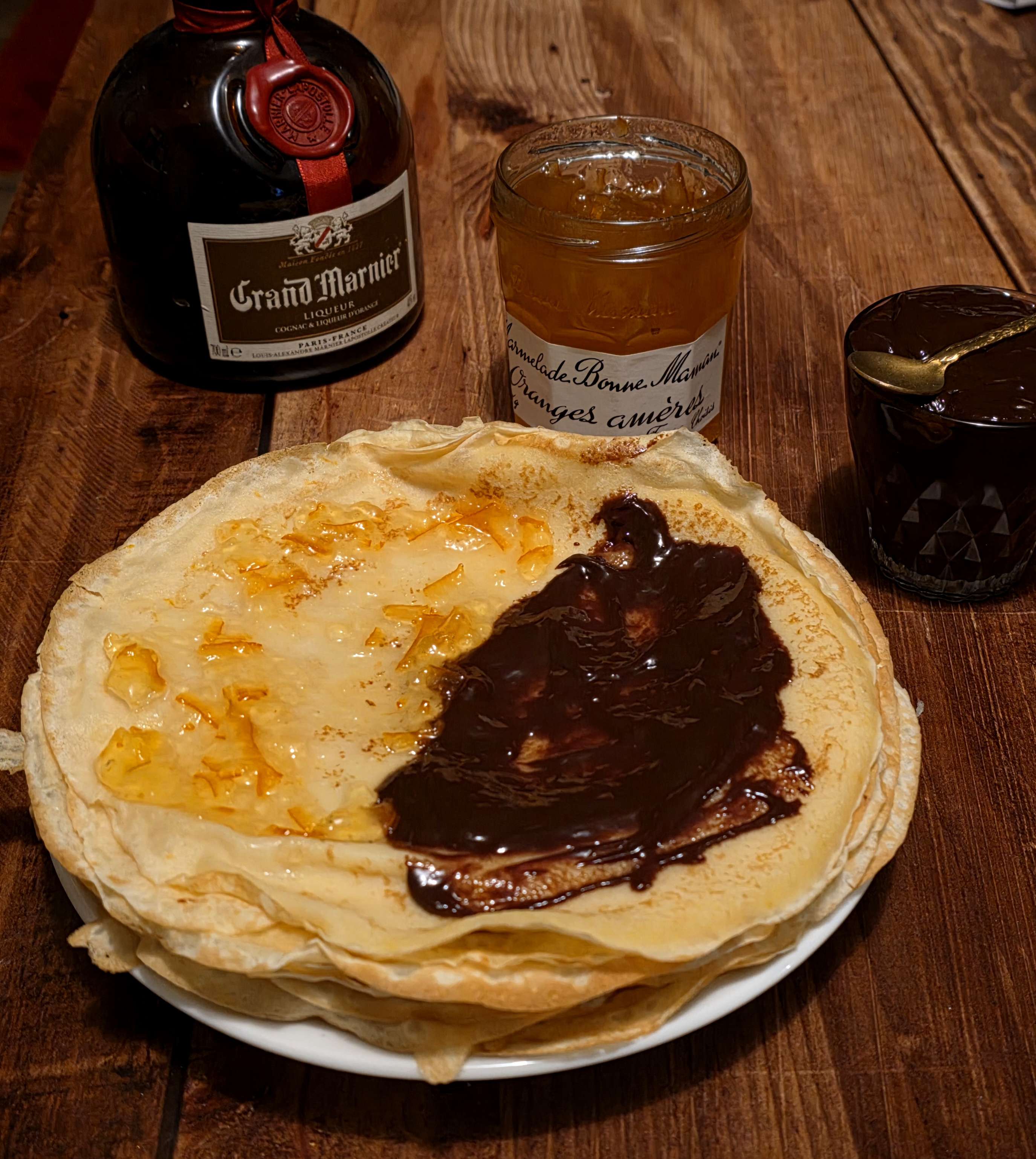 Crêpes à l’orange