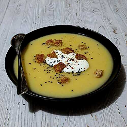 Soupe poireaux pommes de terre de Cyril Lignac